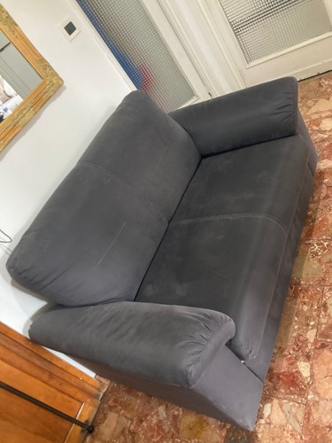 Divano blu due - blu,