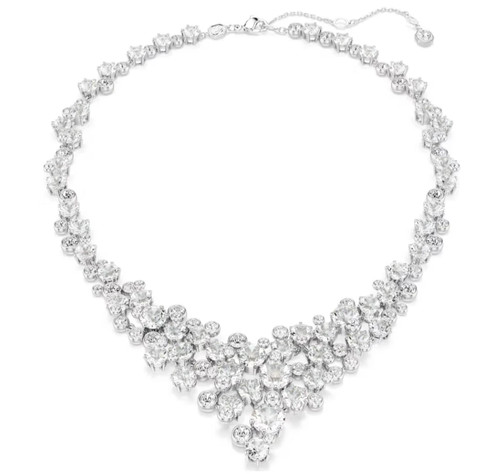 Swarovski necklace mixed cuts - swarovski,