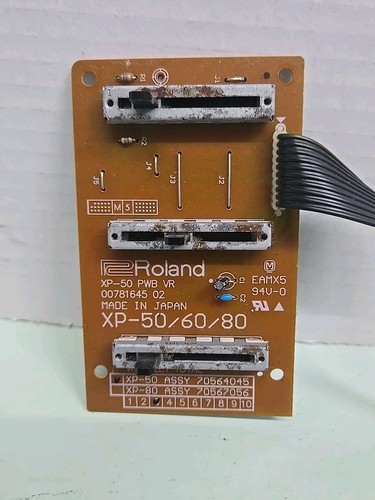 Roland xp80 xp60 xp50 - roland, slider