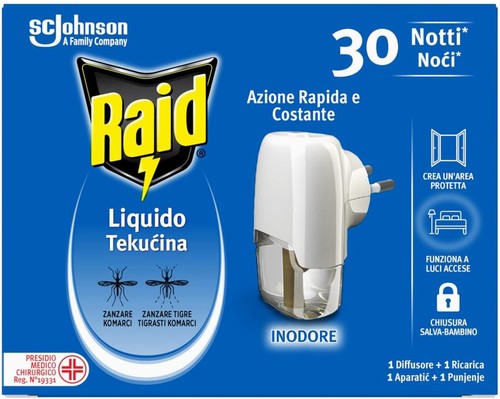 Raid liquido elettrico - liquido,