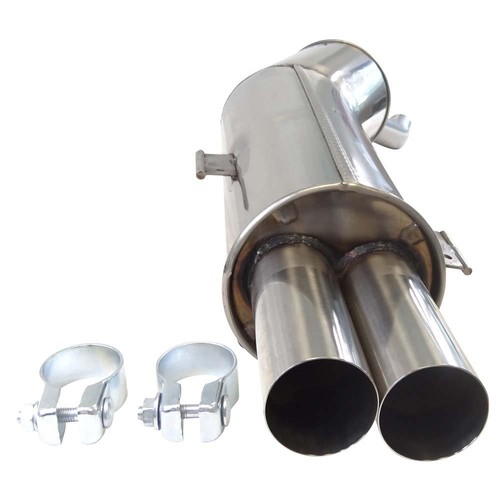 Scarico sportivo acciaio - , inox