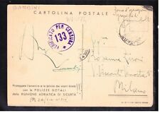 Timbro Posta Militare N. 2 33° Divisione Acqui Conflitto Greco 1-4-1941 WZ1074