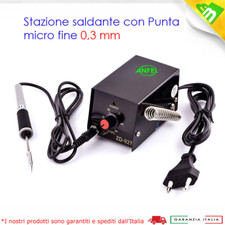 MINI STAZIONE SALDANTE LAFAYETTE MSS-9 SALDATURE SMD PUNTA 0.3 SUPER FINE 8 WATT