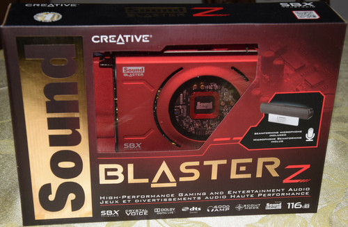 Scheda audio gioco creative - audio,