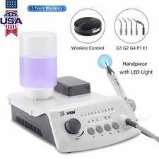 VRN A8 Scaler piezoelettrico ad ultrasuoni senza fili LED manipolo staccabile +5 punte