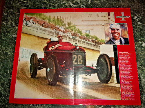 Poster tazio nuvolari ferrari - tazio,