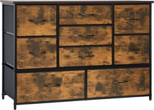 Comò in tessuto 9 cassetti