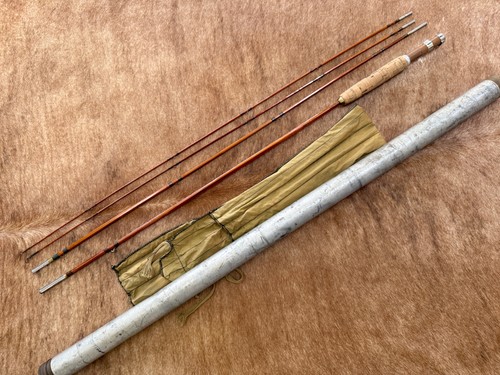 Canna pesca mosca vintage - a,