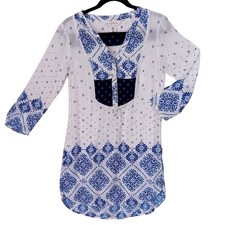 Camicia midi H&M donna bianca