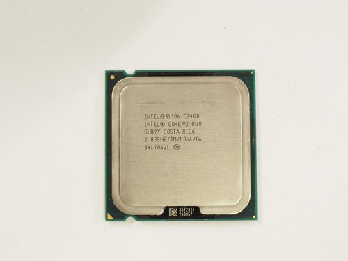 Intel core duo e7400 slb9y - core,
