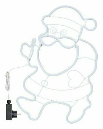 Babbo natale sagoma con led - babbo,