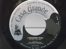 The Tune Weavers,Casa Grande 4038,"I Remember Dear"US,7"45,1957 R&B classic,Mint