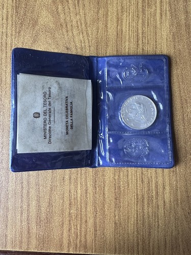 Moneta commemorativa 500 lire - moneta,