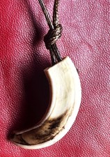 COLLANA RUSTICA CON DENTE DI