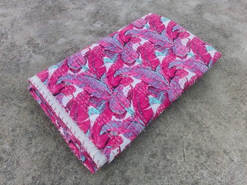 Trapunta kantha cotone stampa - trapunta,