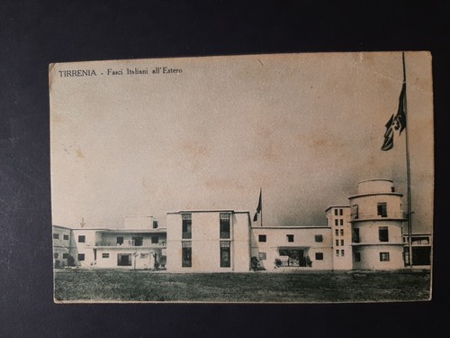 Lotto cartolina tirrenia fasci - lotto,