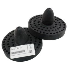 2x Supporto molla originale BMW 33531091952 piastra molla 22 mm rialzo posteriore
