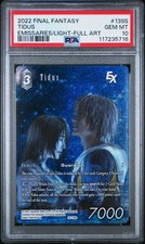 2022 FINAL FANTASY EMISSARI DI LUCE 139S TIDUS FULL ART PSA 10 gemme ottime condizioni FFX