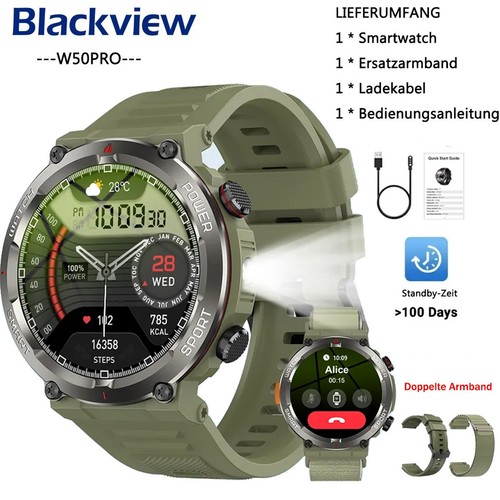 Smartwatch uomo militare - smartwatch,