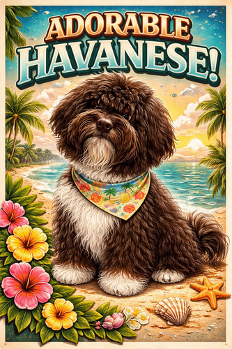 Poster cane avanese 19 - 13, da