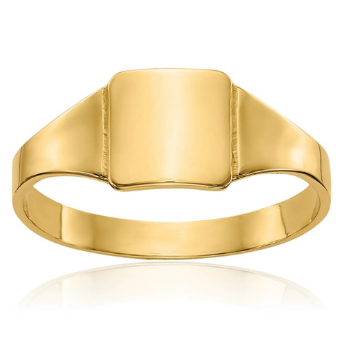 Anello oro giallo massiccio - anello, in