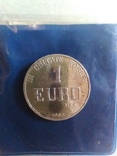 Prima moneta euro - moneta, 1
