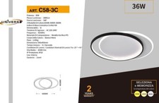 Plafoniera LED UNIVERSO C58-3C