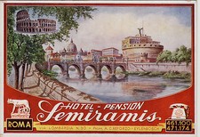 #ROMA: HOTEL - PENSION SEMIRAMIS