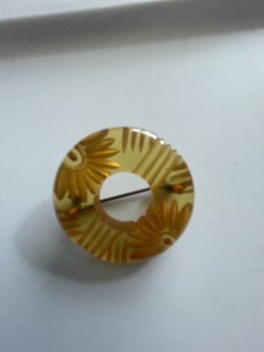 Spilla vintage bachelite - in,