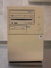 Vintage 1998 Pentium MMX 233MHz Computer PC ISA PCI AGP Super Socket 7 P5F88 DOS