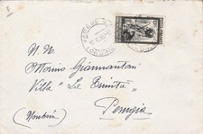 Campionato mondiale di ciclismo 1951 n. 669 isolato su lettera