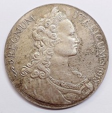 Tallero Italicum Eritrea 1918 Riproduzione Argento 800 punzone 1 AR gr.26,00