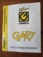 GARELLI LIBRETTO USO E MANUTENZIONE MOTORINO "GARY"