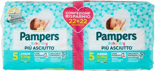 Pampers baby dry - baby, taglia