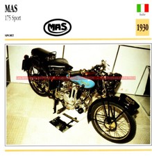 MAS 175 Sport 1930 : Fiche