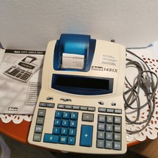 Ibico Calcolatrice da Tavolo Termica 1491X Professionale,14 Cifre, IB404207