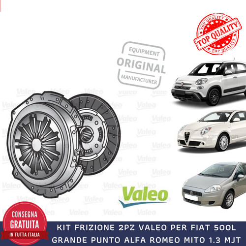 Kit frizione 2pz fiat - frizione, 500l