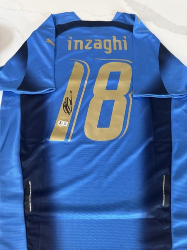 Maglia filippo inzaghi firmata - maglia,