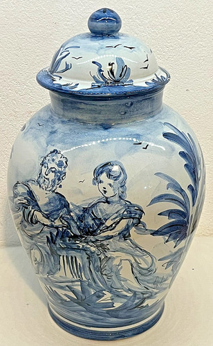 Vaso potiche ceramica - in,