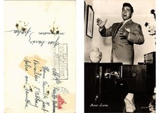 CPA Mario Lanza FILM STAR