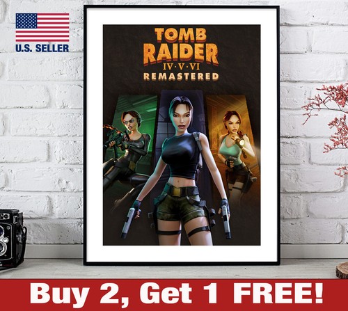 Tomb raider remastered poster - tomb,