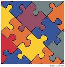 Pavimento pvc New Solid Superior col. Puzzle Color 50 Rotolo da 60mq sp. gratis