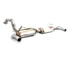 Supersprint Scarico Sportivo Duplex Silenziatore Fiat 500 Abarth Dx SX