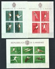 SAN MARINO 1960 OLIMPIADI ROMA