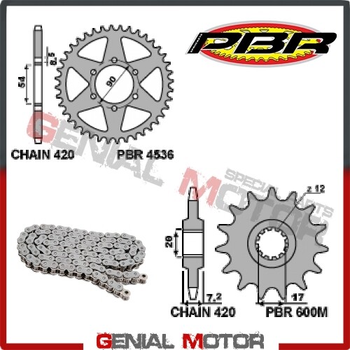 Ek1165 kit catena corona - ek1165,