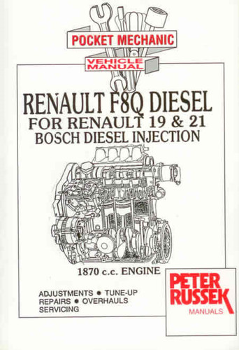Manuale renault f8q - 19, 21