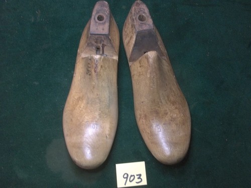 Coppia scarpe vintage - , legno