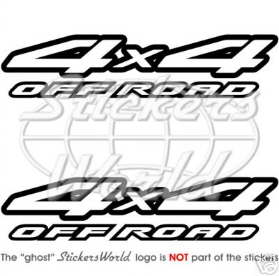 Adesivo vinile 4x4 off - adesivo, road