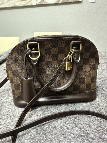 Louis vuitton alma marrone - vuitton, bb