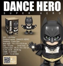 Batman Dance Hero Figure Balla Canta Led Musica Super Hero Avengers